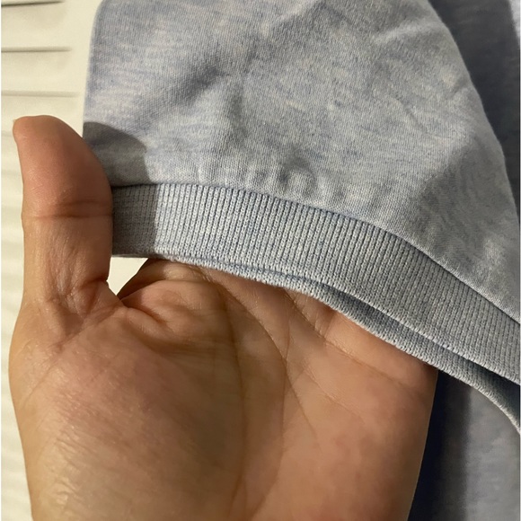 BANANA REPUBLIC LUXURY TOUCH PERFORMANCE MEN'S POLO LIGHT BLUE SIZE M - Picture 7 of 15